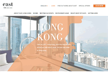 Tablet Screenshot of east-hongkong.com